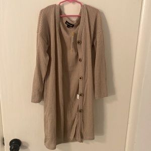 Girls Size 14, Tan Duster. From Stitchfix, new with tags! Moon and Stars Brand.